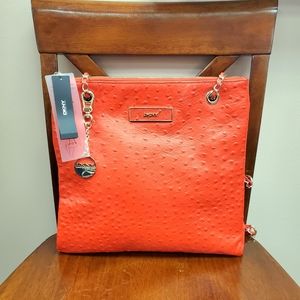 NWT DKNY Leather Crossbody Shoulder Bag